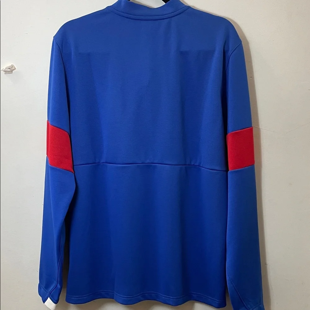 Nike Blue and Red Performance Pullover - Picture 3 of 4